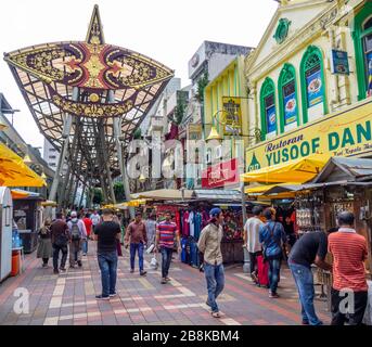 Kasturi Spaziergang ein Markt im Freien neben dem Central Market Kuala Lumpur Malaysia. Stockfoto