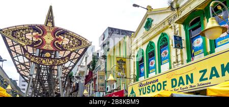 Kasturi Spaziergang ein Markt im Freien neben dem Central Market Kuala Lumpur Malaysia. Stockfoto