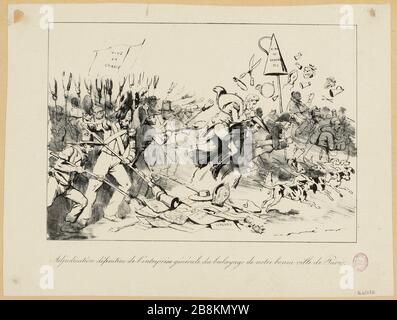 Die endgültige Auszeichnung des Generalunternehmers der Stadt Paris (IT) Stockfoto