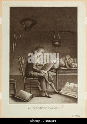 Der Patriot-Rechner (TI) Stockfoto