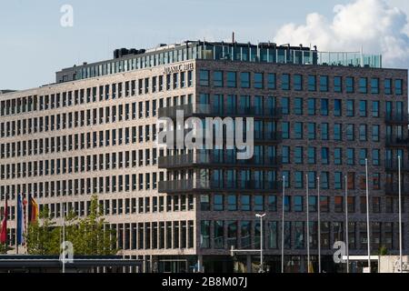 Luxuriöses Hotel Atlantic Kiel, Kiel, die Hauptstadt Schleswig-Holsteins, Norddeutschlands, Mitteleuropas Stockfoto