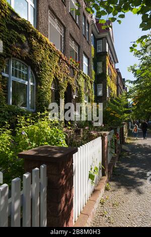 Esmarch Straße, Oberwohnviertel in Kiel, Landeshauptstadt Schleswig-Holstein, Norddeutschland, Mitteleuropa Stockfoto