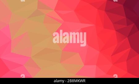 Abstrakter bunter geometrischer Hintergrund mit geringem Poly-Effekt Stockfoto