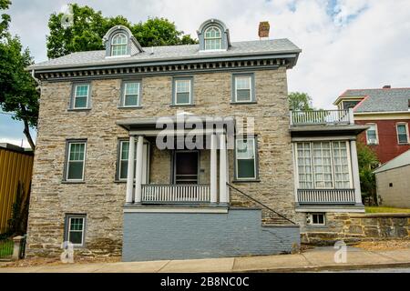 Historisches Haus, 105 William Smith Street, Huntingdon, PA Stockfoto