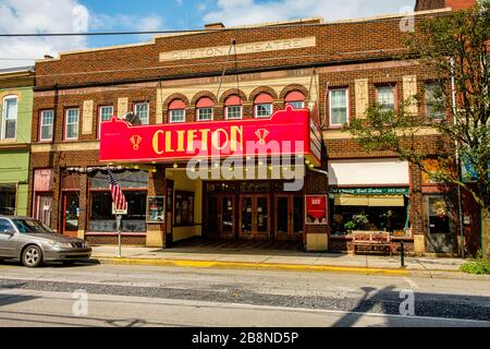 Huntingdon Kinos Clifton 5, 717 Washington Street, Huntingdon, PA Stockfoto