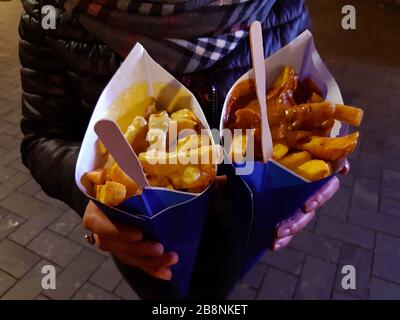 Berühmte Riesenfries in amsterdam in den niederlanden Stockfoto
