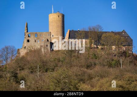 Schloss Gleiberg, Wettenberg Krofdorf-Gleiberg, Hessen, Deutschland, Europa Stockfoto