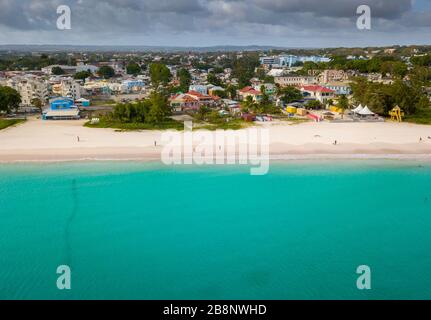 Barbados ist eine ostkaribische Insel und eine unabhängige britische Commonwealth-Nation. Stockfoto