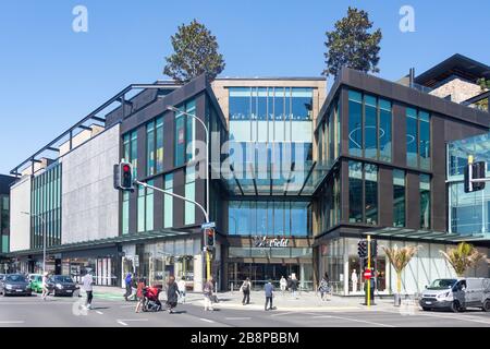 Eintritt zum Westfield Newmarket Einkaufszentrum, Broadway, Newmarket, Auckland, Auckland Region, Neuseeland Stockfoto