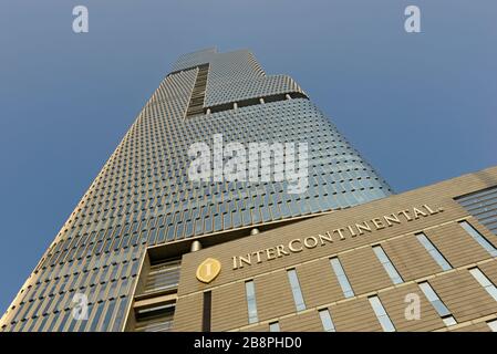 Der Zigong-Turm ist eines der höchsten Gebäude der Welt in Nanjing, China Stockfoto