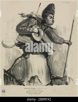 Alexandre Dumas Stockfoto