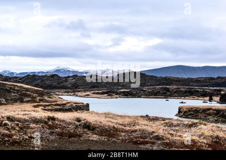 Myvatn Stockfoto