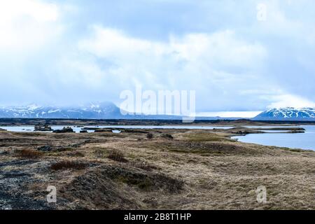 Myvatn Stockfoto