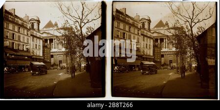KIRCHE SAINT-EUSTACHE, 1. Bezirk Eglise Saint-Eustache, 1er Bezirk. 1935. Photographie anonyme. Paris, musée Carnavalet. Stockfoto
