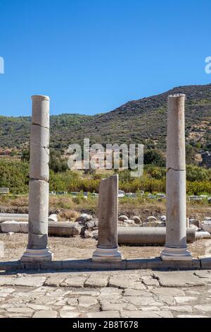 Ruinen der antiken Stadt Patara, Antalya, Türkei. Stockfoto