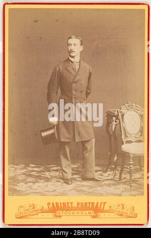 Porträt von Bonaparte (Eugene Louis Jean Joseph), 1856-1879, Prinz Florman, Gösta. "Portrait de Bonaparte (Eugène, Louis, Jean, Joseph), 1856-1879, Fürst impérial". Tirage sur Papier Albuminé. Paris, musée Carnavalet. Stockfoto