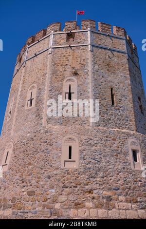 Schloss Anamur in der Türkei in MERSIN. Stockfoto