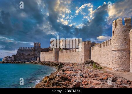 Schloss Anamur in der Türkei in MERSIN. Stockfoto