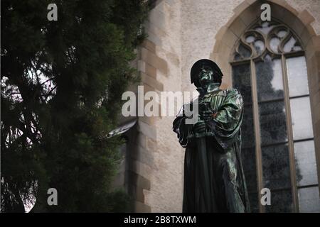 Ulrich Zwingli-Denkmal, Zürich Stockfoto