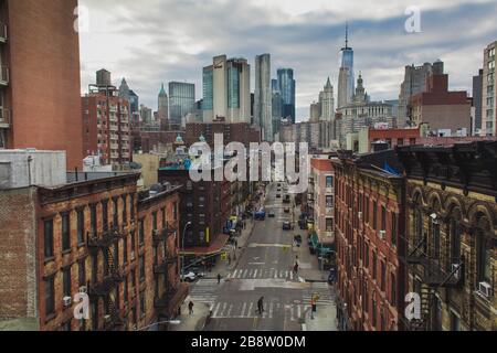 Chinatown In Manhattan, New York Stockfoto