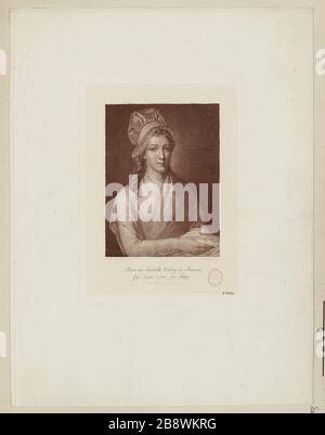 Marie anne charlotte Corday de Armas ... Stockfoto