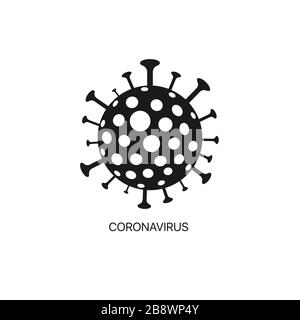 Vektorsymbol für Coronavirus Stock Vektor