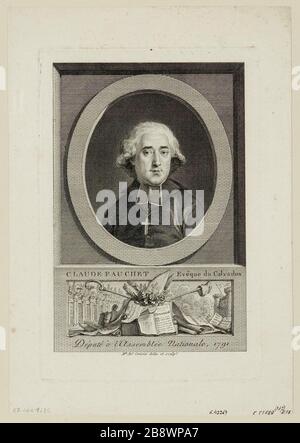 Claude Fauchet Bischof von Calvados/Abgeordneter der Nationalversammlung im Jahr 1791 Stockfoto