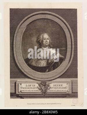 Louis Seize / König von Frankreich und Navarra / Restorer of Liberty françoise Stockfoto