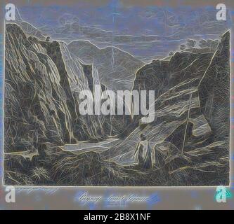 Der heilige Jerome, 1840, Charles François Daubigny, Französisch, 1817-1878, Frankreich, Radierung auf elfenbeinfarbenem Taubpapier, 129 × 163 mm (Bild), 148 × 169 mm (Platte), 232 × 322 mm (Blatt), von Gibon neu vorgestellt, Entwurf eines warmfröhlichen Lichts der Helligkeit und Lichtstrahlen. Klassische Kunst mit moderner Note neu erfunden. Fotografie, inspiriert vom Futurismus, die dynamische Energie moderner Technologie, Bewegung, Geschwindigkeit und Kultur revolutionieren. Stockfoto