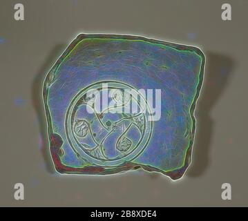 Fragment von der Basis einer Schüssel, aus dem 12./13. Jahrhundert, aus dem Jahre 157, aus dem Jahre 1520, aus dem Jahre 14-13th, aus dem Jahre 14-13th, aus dem Jahre 15-14-14-14-14-919, aus dem Jahre 17-14-14-919, aus dem Jahre alten, aus dem Jahre 15-93-1019, aus dem Jahre alten, aus dem Jahre alten, aus dem Jahre alten Klassische Kunst mit moderner Note neu erfunden. Fotografie, inspiriert vom Futurismus, die dynamische Energie moderner Technologie, Bewegung, Geschwindigkeit und Kultur revolutionieren. Stockfoto