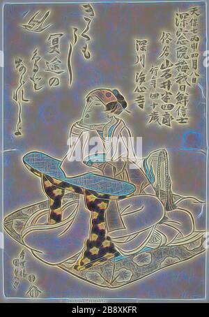 Memorial Portrait des Schauspielers Iwai Hanshiro VI, 186, Utagawa Kunisada I (Toyokuni III), Japanisch, 1786-1864, Japan, Farbholzblockdruck, oban, 35,6 x 24,6 cm (14 x 9 11/16 in.), von Gibon neu vorgestellt, Design von warmem fröhlichem Leuchten von Helligkeit und Lichtstrahlen. Klassische Kunst mit moderner Note neu erfunden. Fotografie, inspiriert vom Futurismus, die dynamische Energie moderner Technologie, Bewegung, Geschwindigkeit und Kultur revolutionieren. Stockfoto