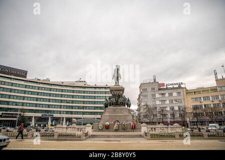 Sofie - 5. März 2020: Denkmal für den Zar-Liberator Stockfoto