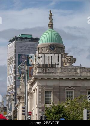 Das Zollhaus in Dublin Irland Stockfoto
