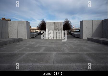 Four Freedoms Park. Roosevelt Island, NY Stockfoto