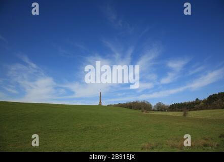 Wychbury Obelisk, Hagley, Worcestershire, England, Großbritannien. Stockfoto