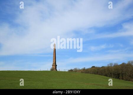 Wychbury Obelisk, Hagley, Worcestershire, England, Großbritannien. Stockfoto