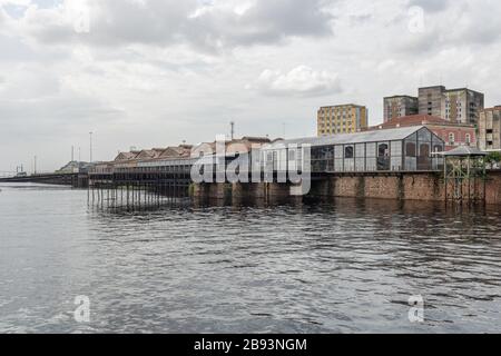 Zentrale Region der Stadt Manaus Amazonas Hauptstadt in Brasilien Stockfoto