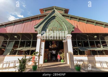 Historischer Markt der Stadt Manaus Brasilien Stockfoto