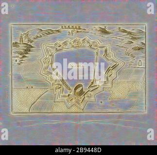 Nismes, Planen von Nîmes in Frankreich von 1634, Abb. 30, 11 Teil, nach S. 56, Tassin, Christophe, Martin Zeiller: Topographia Galliae, oder, Beschreibung und Contrafaitung der vornehmbsten und bekantisten Oerter in dem mächtigen und grossen Königreich Franckreich: beedes auss eygner Erfahrung und Beispiele in den Graben und berühmbtesten Scribenten so in Underschiedlichen Spraachen Abb. aussgangen seyn auch auss erlangten Bericht- und Relationen von etlichen Jahren Held zusammengetragen in richtige Ordnung Referenzen und auff Begehren zum Druck verfertiget. Bd. 1, Bl. 4. Frankfurt am Mayn: Im Verlag Caspar Merians, Stockfoto