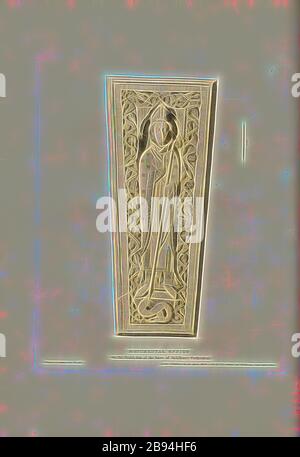 Monumentales Bildnis auf der Südseite des Kirchenschiffs der Salisbury Cathedral 1, Effigie in der Kathedrale von Salisbury, signiert: Gezeichnet von C.A. Stothard Jun, Publiziert von C.A. Stothard, Abb. 5, 1, bis S. 23, Stothard, Charles Alfred Jun. (Gezeichnet), Stothard, Charles Alfred (publ.), Charles Alfred Stothard, Alfred John Kempe: Die monumentalen Bildnis Großbritanniens: Ausgewählt aus unseren Kathedralen und Kirchen, um die besten historischen Abbildungen, die es gibt, von der normannischen Eroberung bis zur Herrschaft Heinrichs des Achten, zusammenzuführen und zu bewahren: Gewidmet von Permis Stockfoto