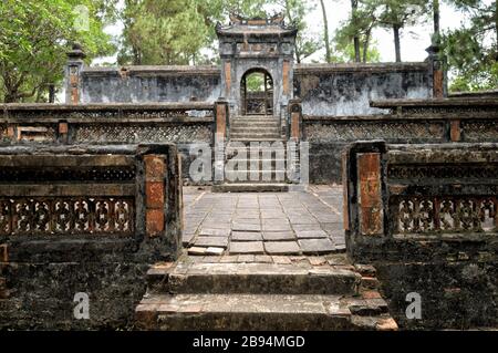 Kien Phuc Grab, Neffe von Kaiser TU Duc, Hue, Vietnam Stockfoto