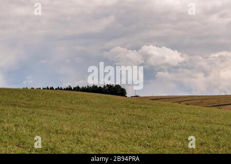 Smolnik am Fluss Oslawa im Bieszczady-Gebirge in Polen Stockfoto