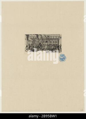 Dreiundneunzig: Cafés La Rotonde Stockfoto