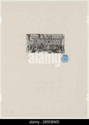 Dreiundneunzig: Cafés La Rotonde Stockfoto