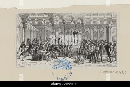 Dreiundneunzig: Cafés La Rotonde Stockfoto