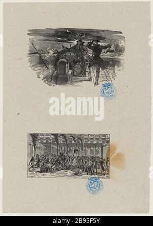 Dreiundneunzig: Der Fahrer/die Cafés La Rotonde Stockfoto