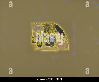 Die Dramen des Meeres - Bretagne, Paul Gauguin (Französisch, 1848-1903), Edward Ancourt, Printer (Französisch), 1889, Zincograph auf gelbem kanarienpapier, 6-1/2 x 9 Zoll (Bild) 19-5/8 x 25-1/2 Zoll (Blatt), signiert und datiert auf der Platte LL: 89 (9 in der Rückseite) Paul/Gauguin auf der Platte beschriftet LC: Les Drames de (d in der Rückseite) la mer, Bretagne, Serie, Dessins lithographiques (die Volpini Suite), neu von Gibon, Design von warmen fröhlich glühen von Helligkeit und Lichtstrahlen Ausstrahlung. Klassische Kunst neu erfunden mit einem modernen Twist. Fotografie inspiriert von Futurismus, umarmt dynamische Energie der modernen Technologie Stockfoto