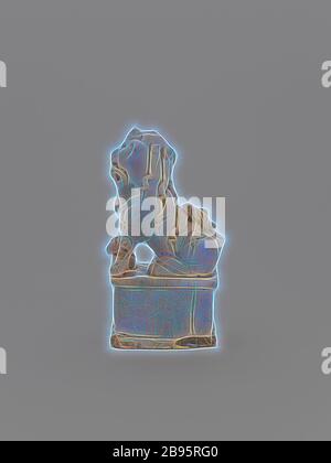 Hund von FO, Datum unbekannt, Keramik oder Porzellan, H: 5-1/2', Asian Art, von Gibon neu vorgestellt, Design von warmem, fröhlichem Leuchten von Helligkeit und Lichtstrahlen. Klassische Kunst mit moderner Note neu erfunden. Fotografie, inspiriert vom Futurismus, die dynamische Energie moderner Technologie, Bewegung, Geschwindigkeit und Kultur revolutionieren. Stockfoto