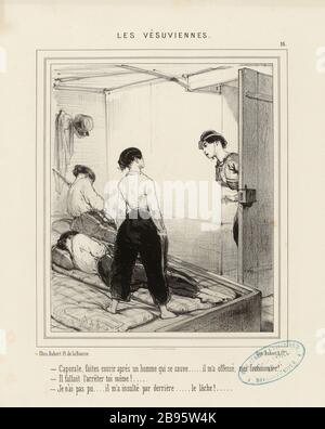 Vesuvian [16 Plate] (eingetragener Titel (Buchstabe)) Stockfoto