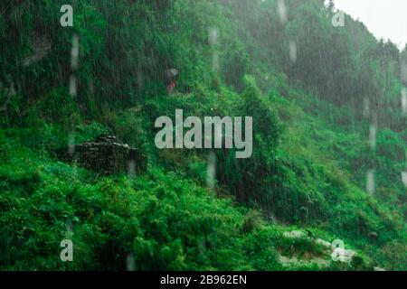 Mcleodganj, Himanchal Pradesh, Indien Stockfoto